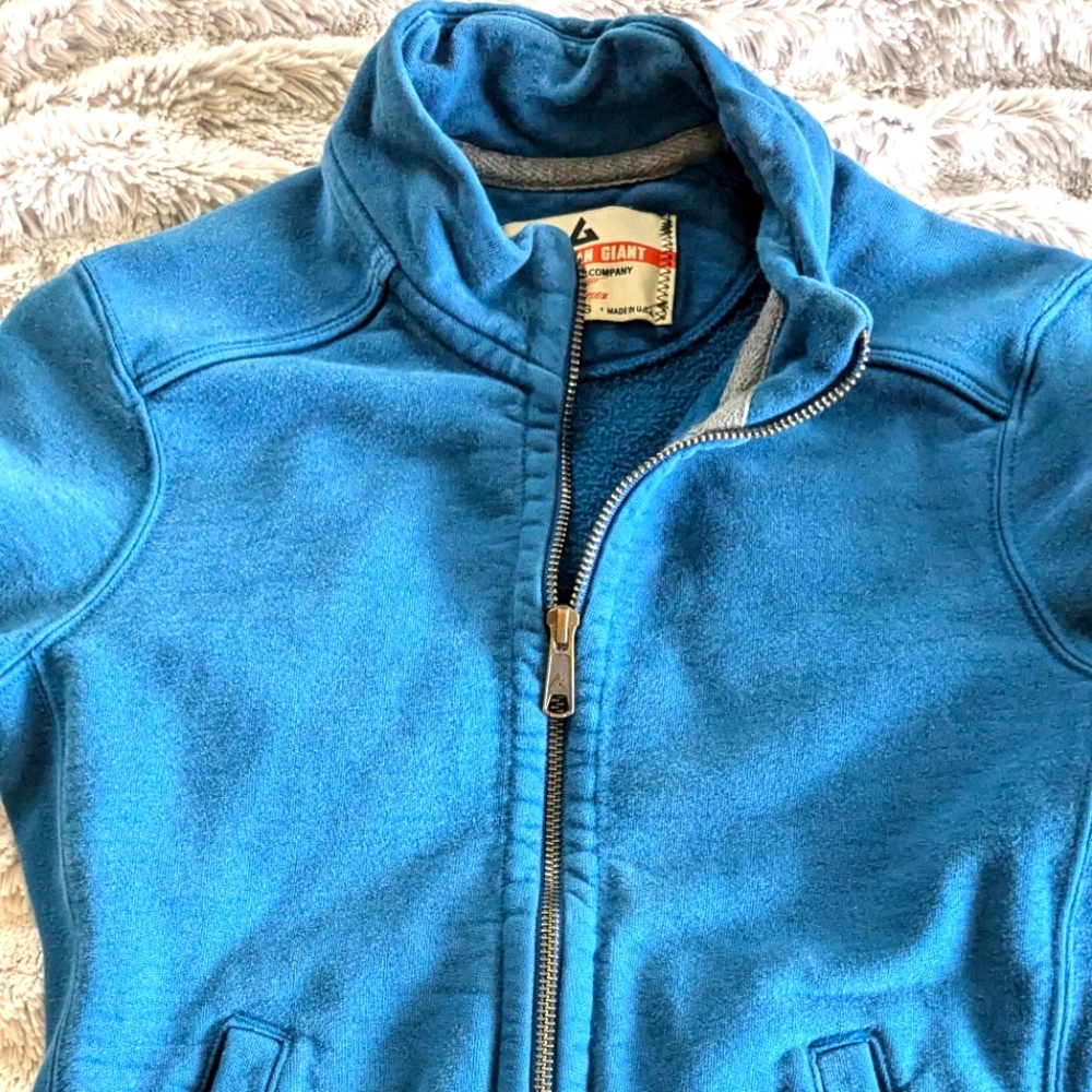 American Giant Moto Full Zip Jacket